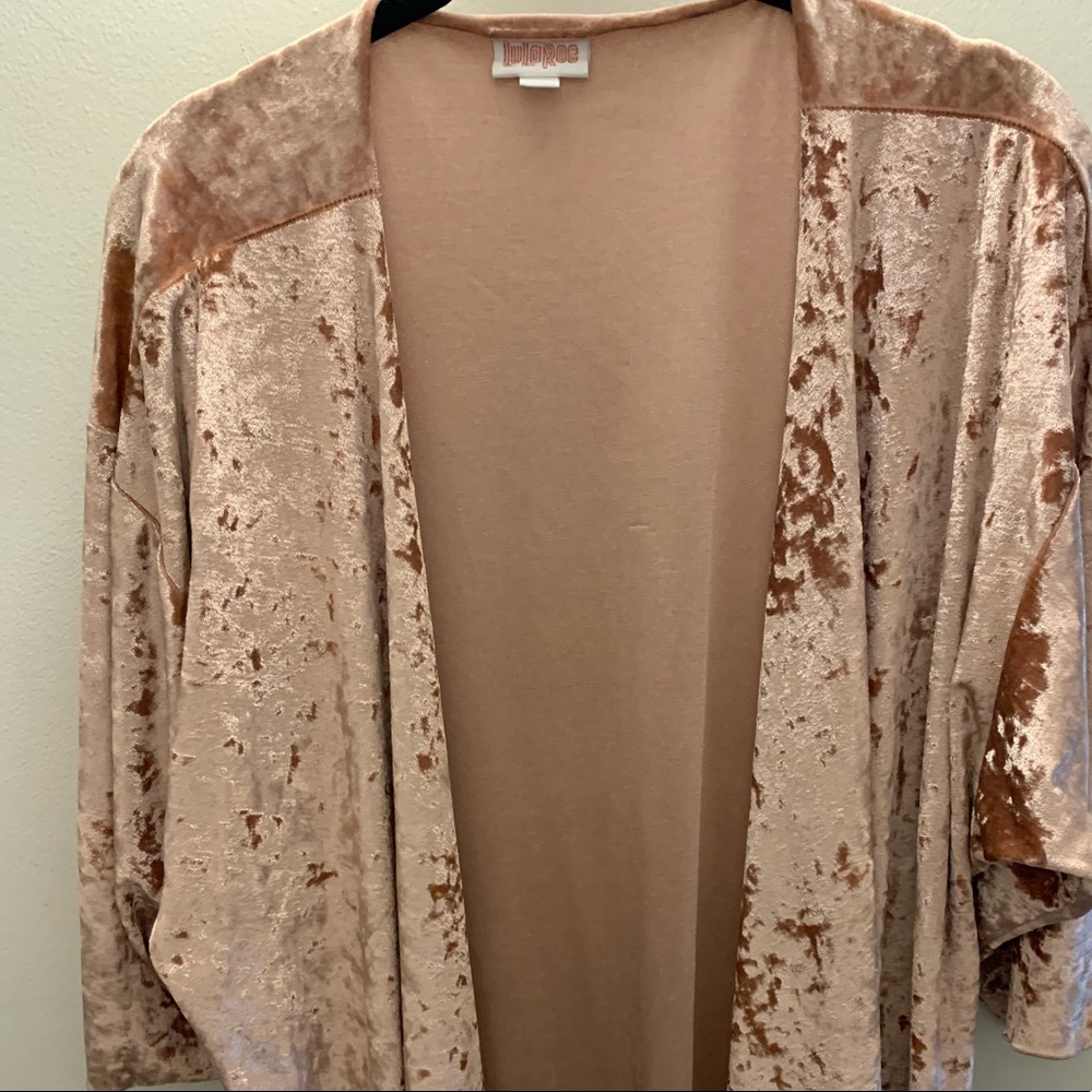 Crushed velvet lularoe elegant collection shirly